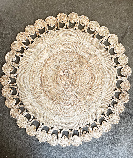 Jute Medallion Rug