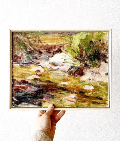 Vintage Impressionist Painting