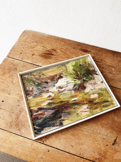 Vintage Impressionist Painting