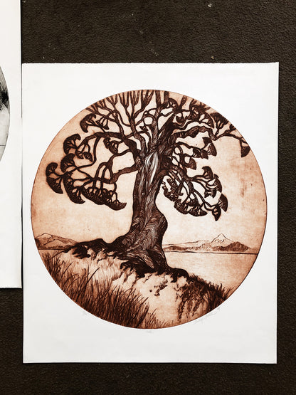 Large Scale Original Etching