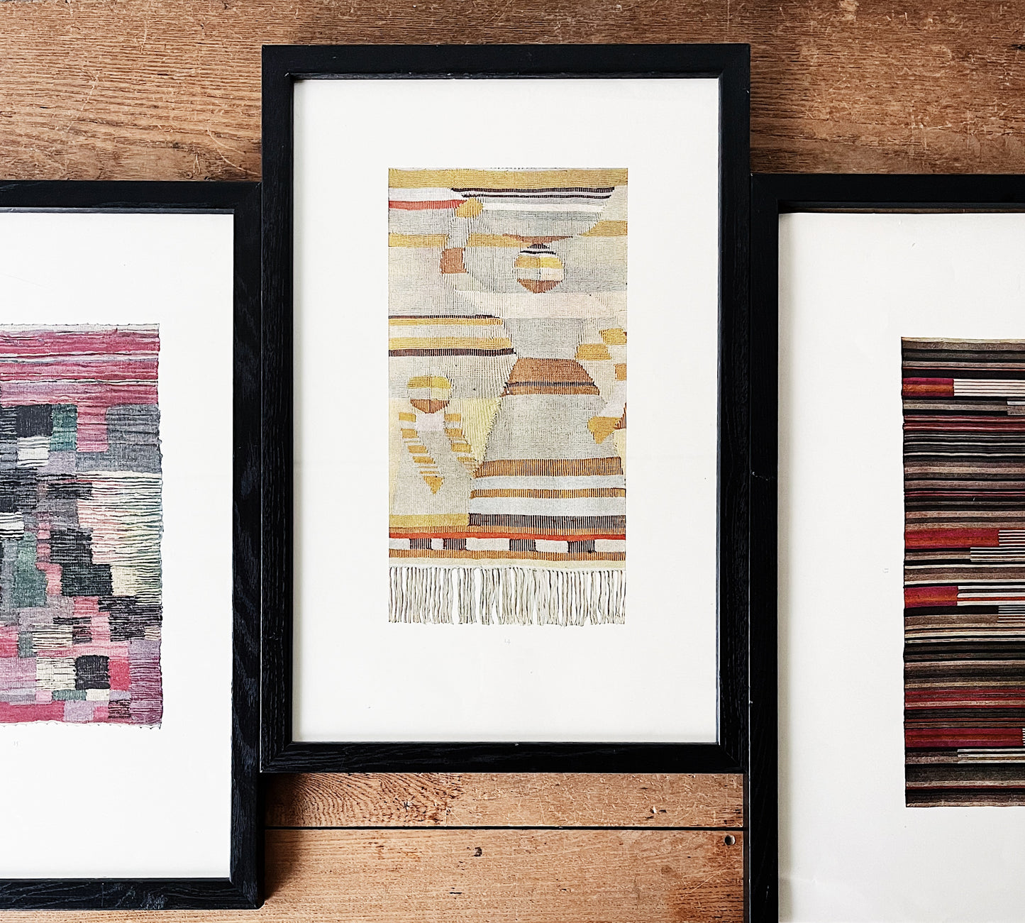 Vintage Fritz Landwehr Framed Litho