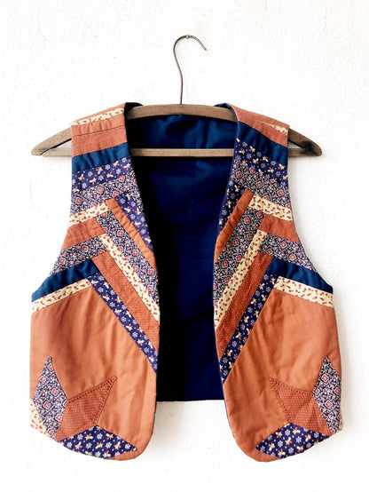 Handmade Vintage Quilted Vest