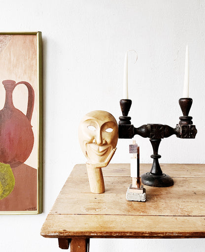 Vintage Folk Candelabra