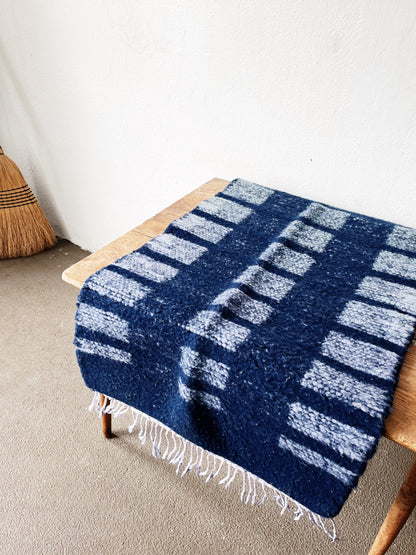 Hand Woven Felted Wool Rug
