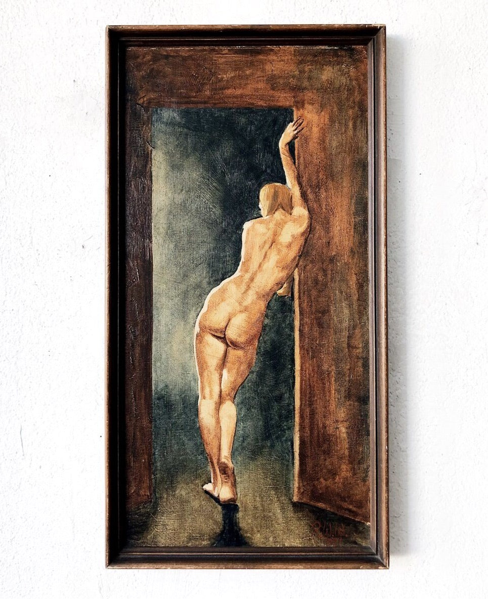 Original 1970s Oil Painting