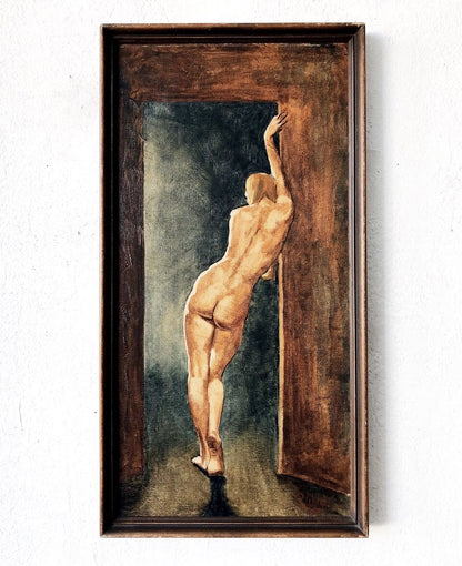 Original 1970s Oil Painting