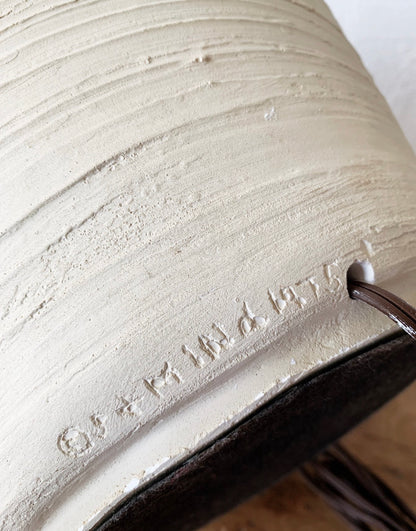 Vintage Pottery Lamp c1975
