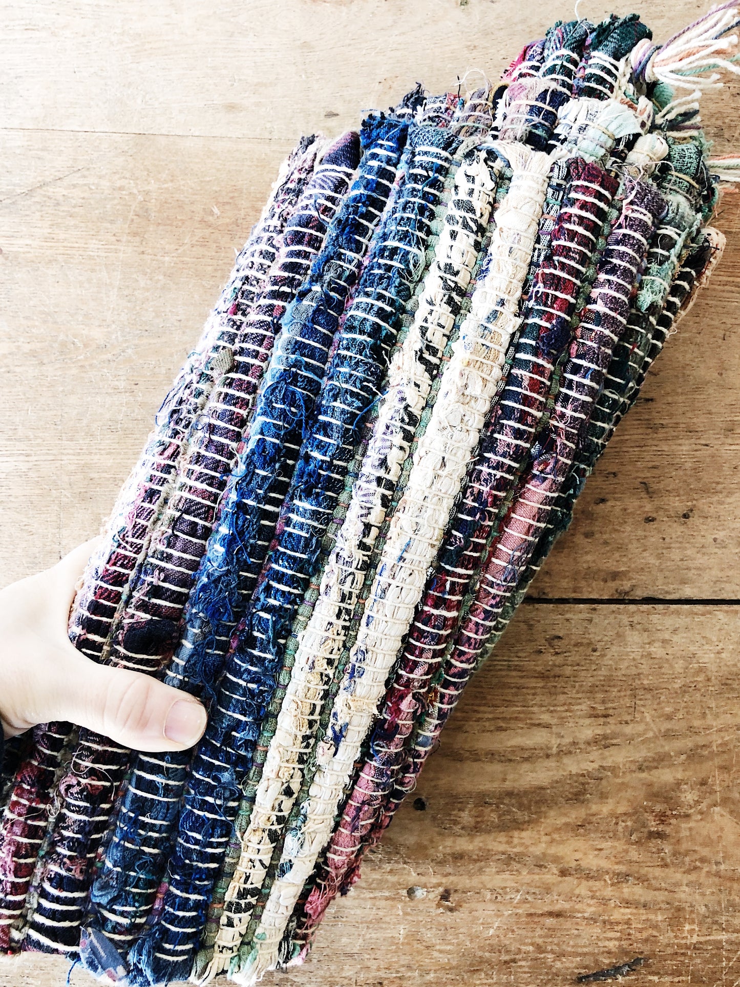 Pair Vintage Rag Mats