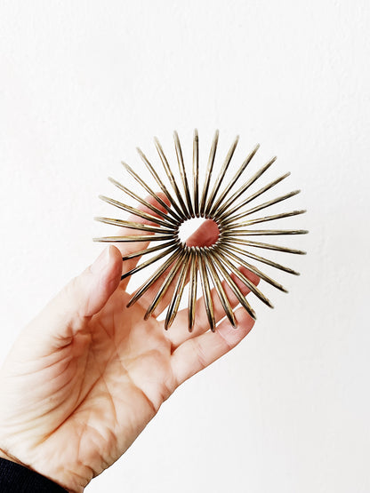 Vintage Coil Candle  Holder Holfer