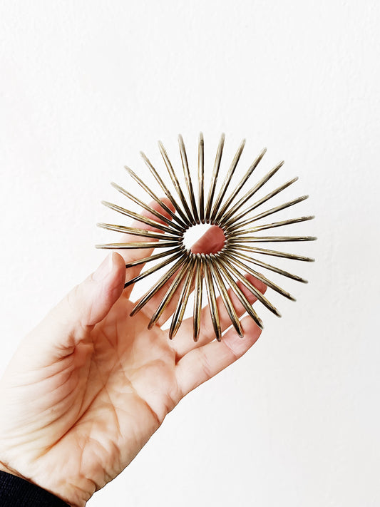 Vintage Coil Candle  Holder Holfer