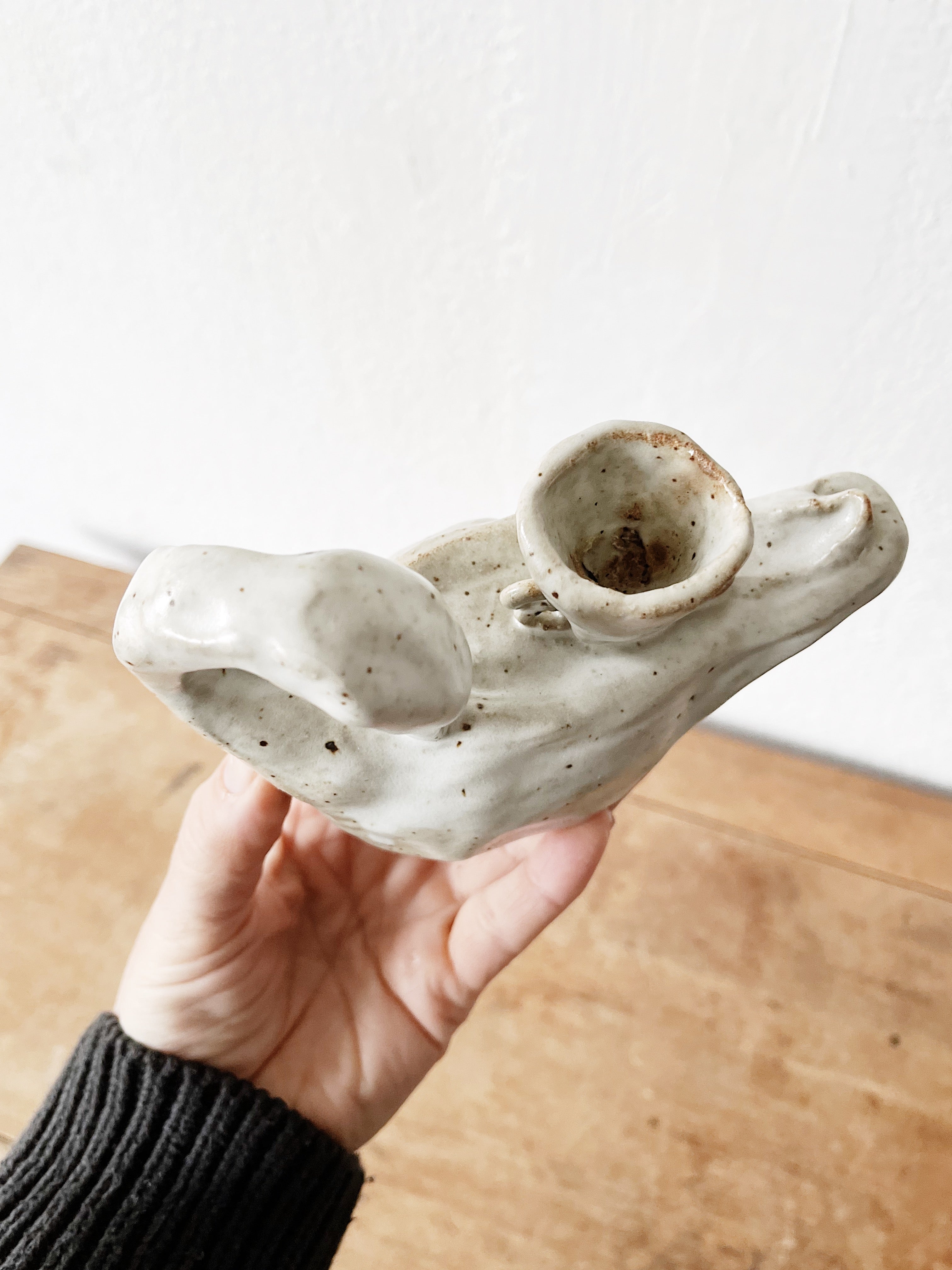 Handmade Swan Candleholder - Thumbnail 2