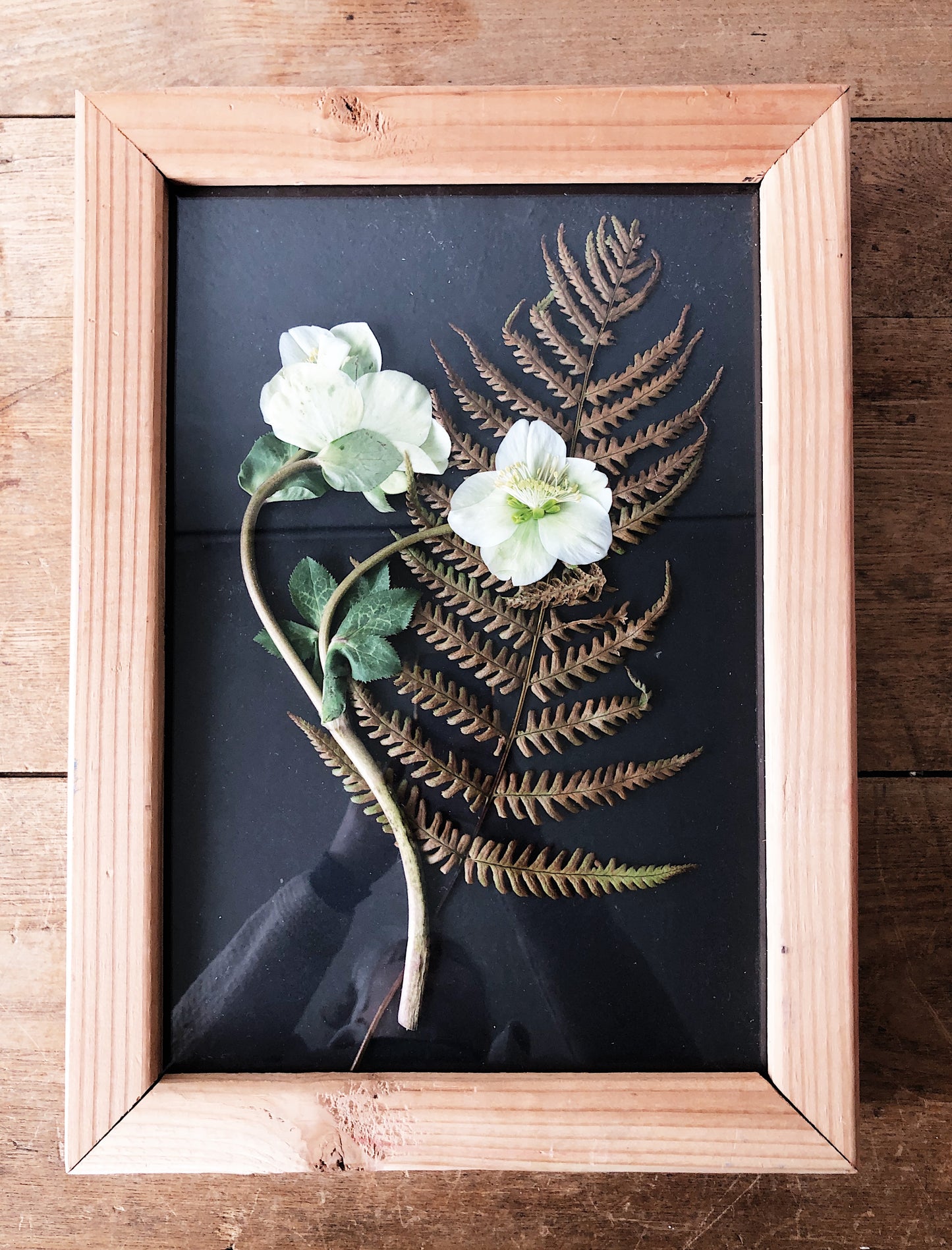 Vintage Wood Shadowbox Frame