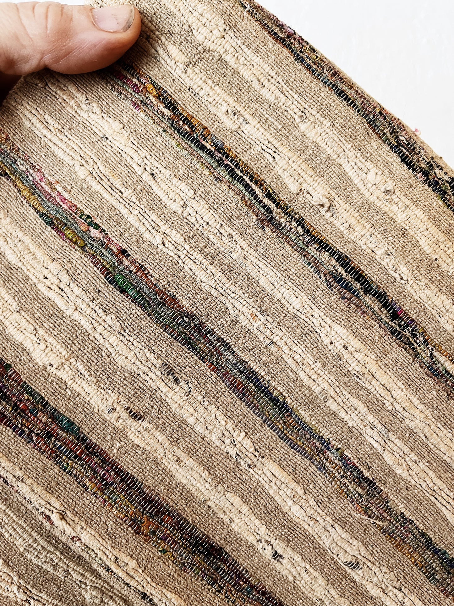 Vintage Woven Envelope Clutch