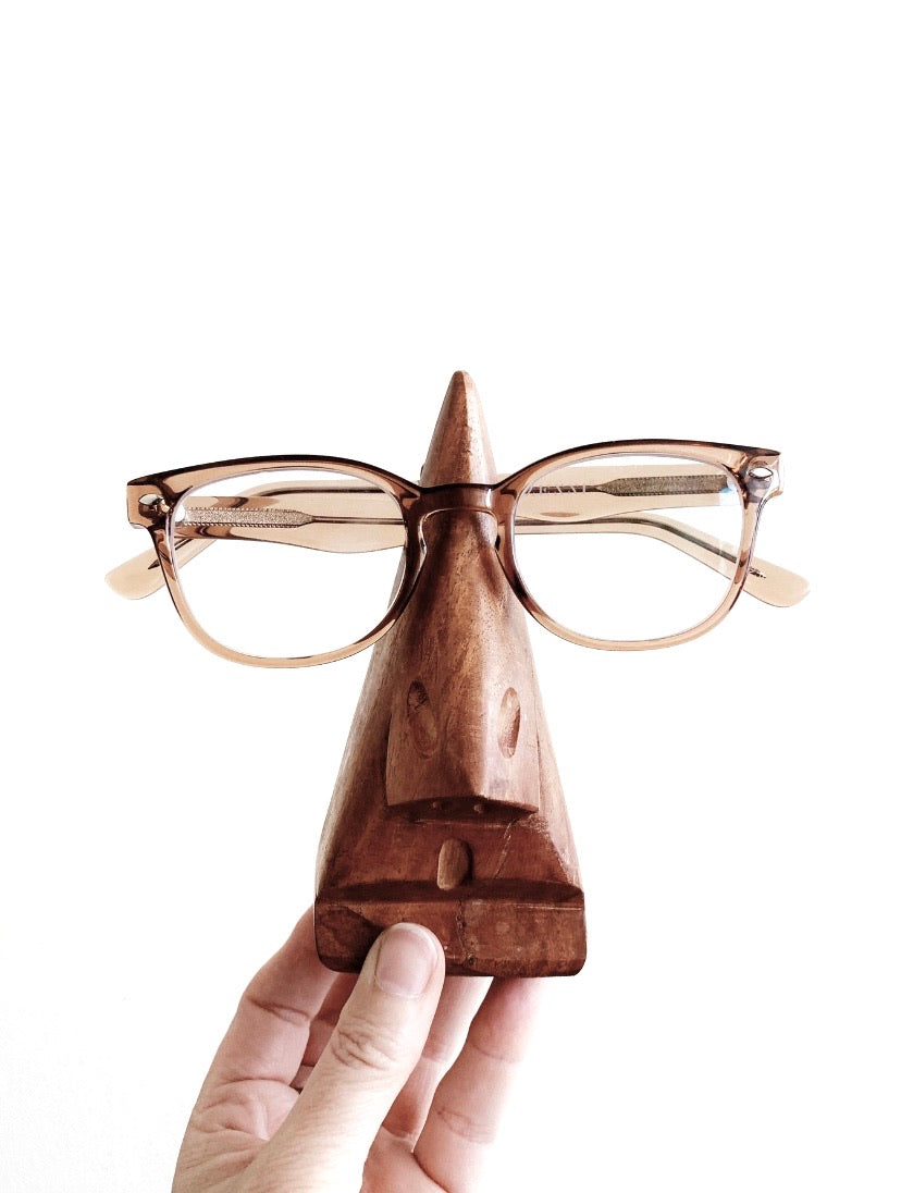 Vintage Wood Eyeglass Holder