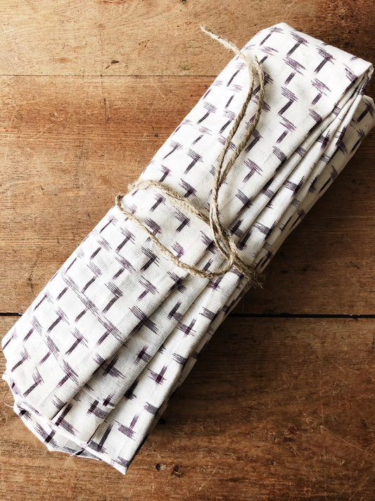 Deadstock Vintage Ikat Yardage