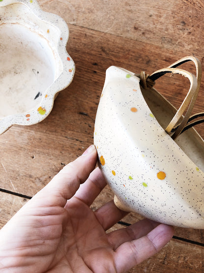 Vintage Confetti Pot