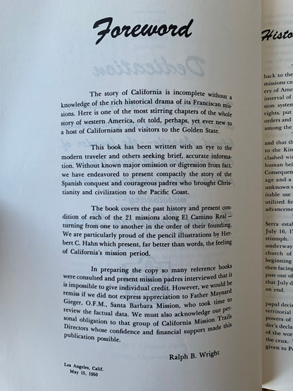 1960’s California Missions Soft Cover