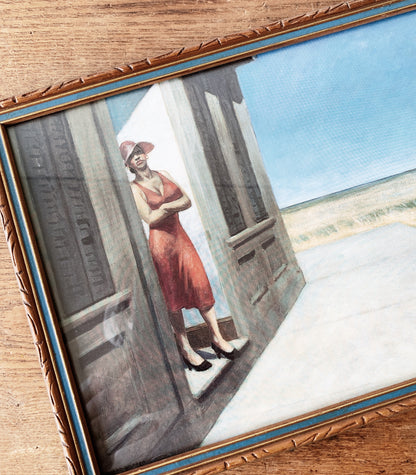 Vintage Framed Ed Hopper Print