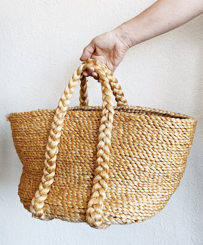 Chunky Woven Jute Tote