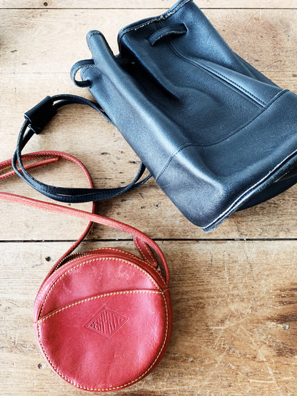 Vintage Coach or Esprit Leather Bag