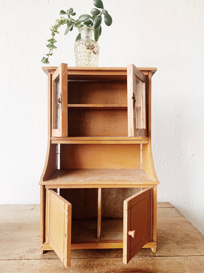 Vintage Doll Sized Hutch