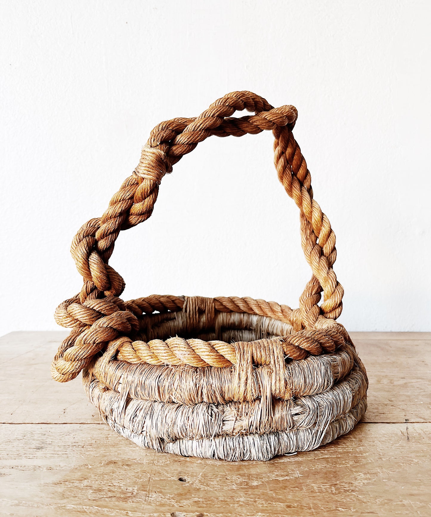 Twisted Rope Basket