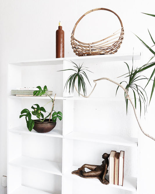 Vintage Handmade Cubby Shelf