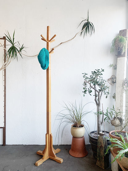 Vintage Solid Wood Hall Tree
