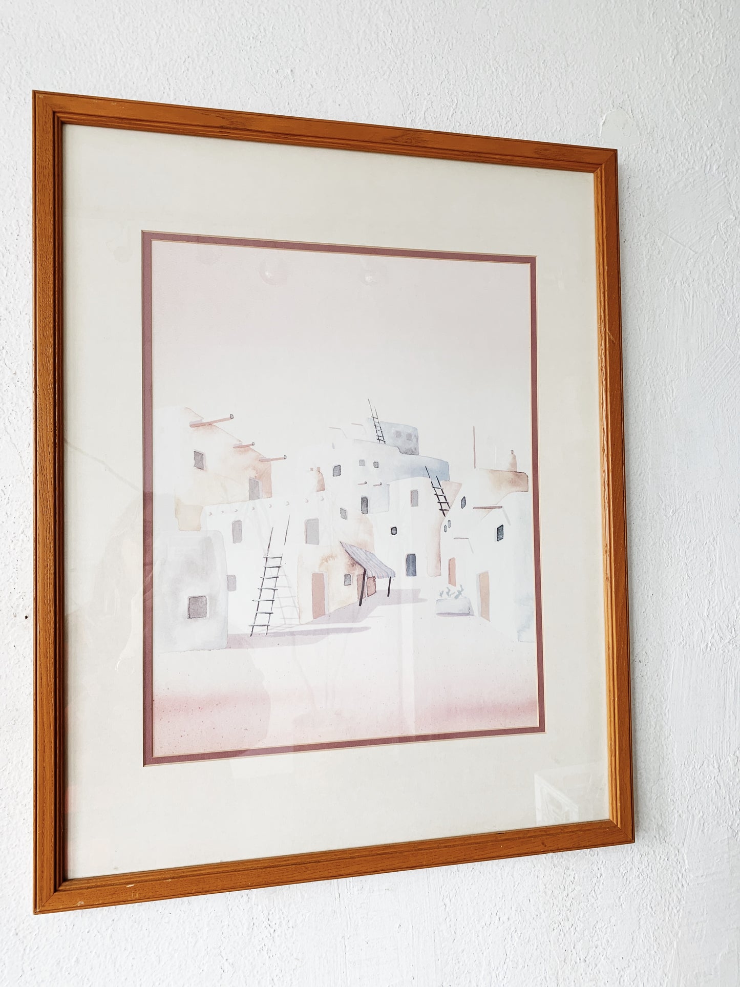 Large Vintage Framed Art Print