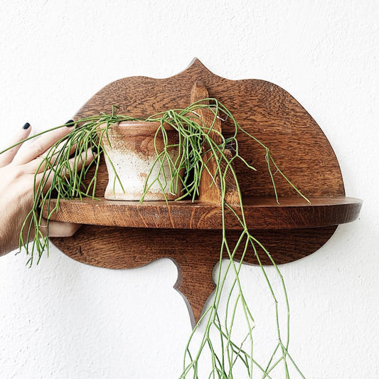 Handmade Oak Wall Shelf