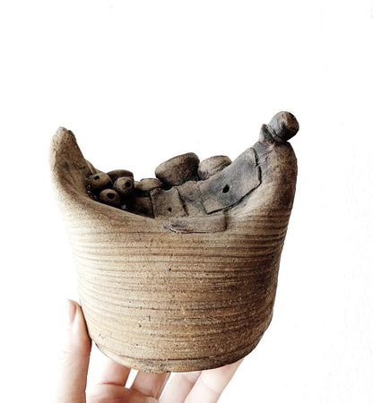 Vintage Art Pottery Vessel