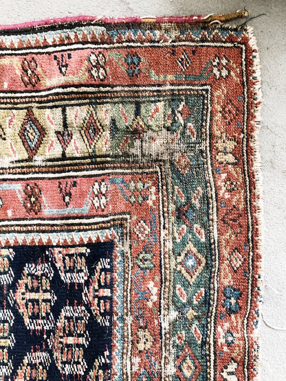 Vintage Wool Kilim Rug