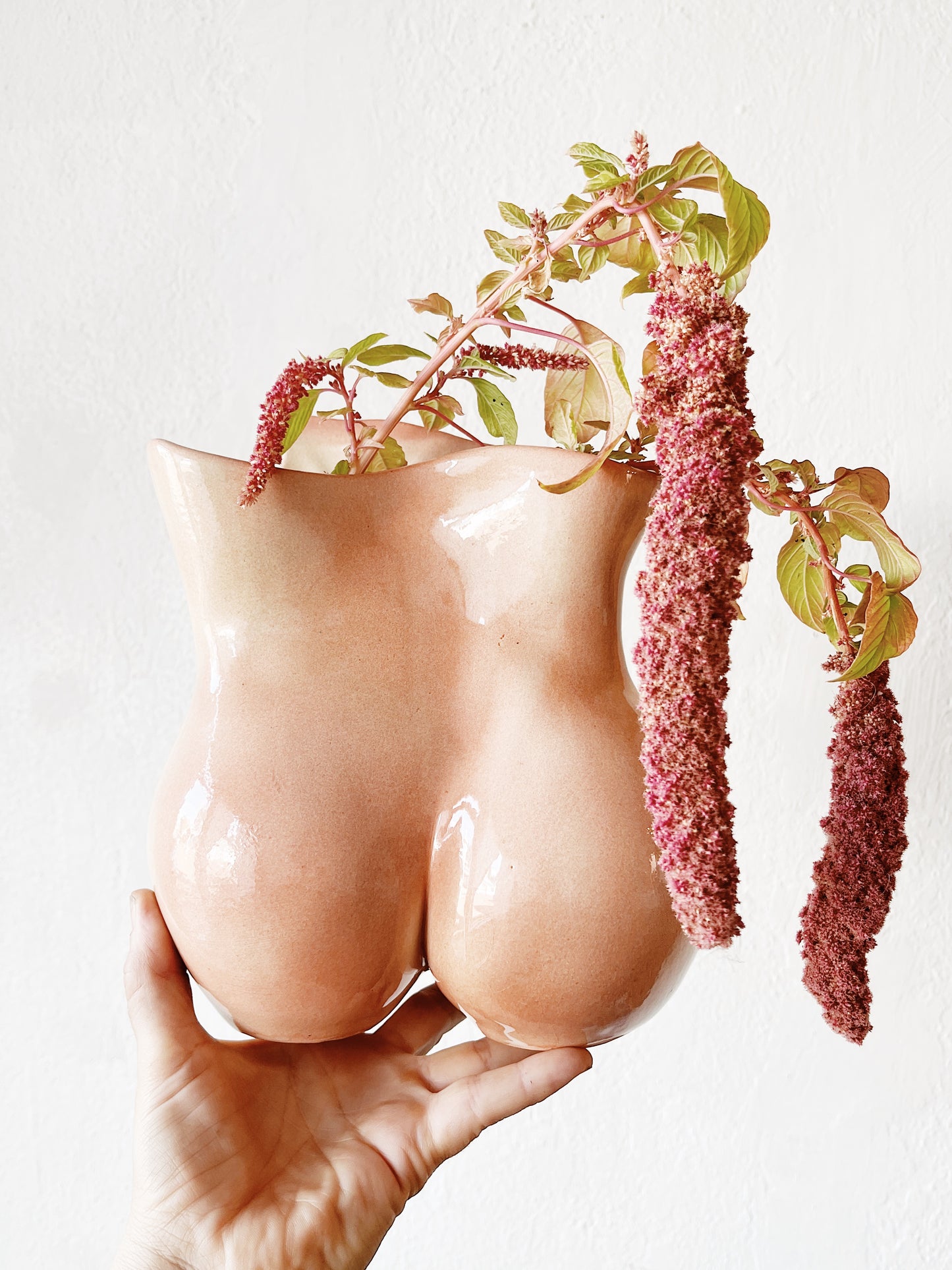 Vintage 1940s Bum Vase