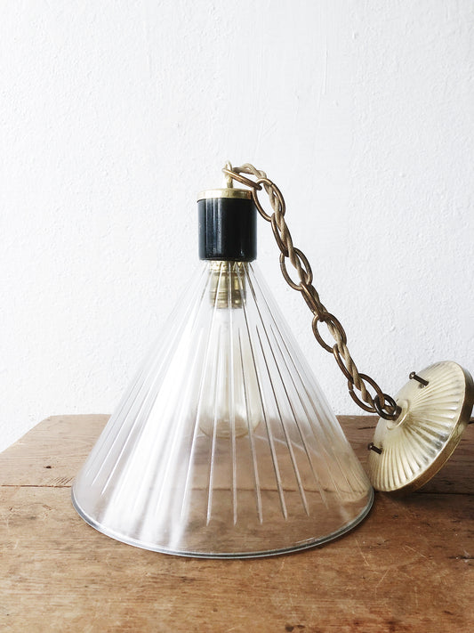 Vintage Optic Pendant Light