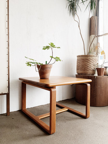 Mid Century Modular Wood Table