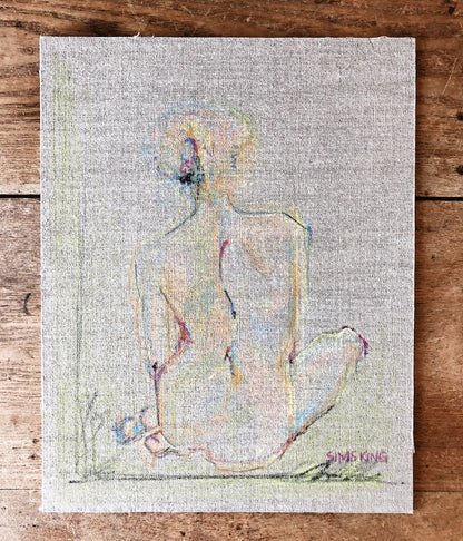 Original Anna Sims King Line Portrait