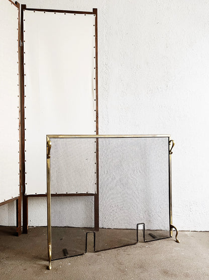 Vintage Fireplace Screen