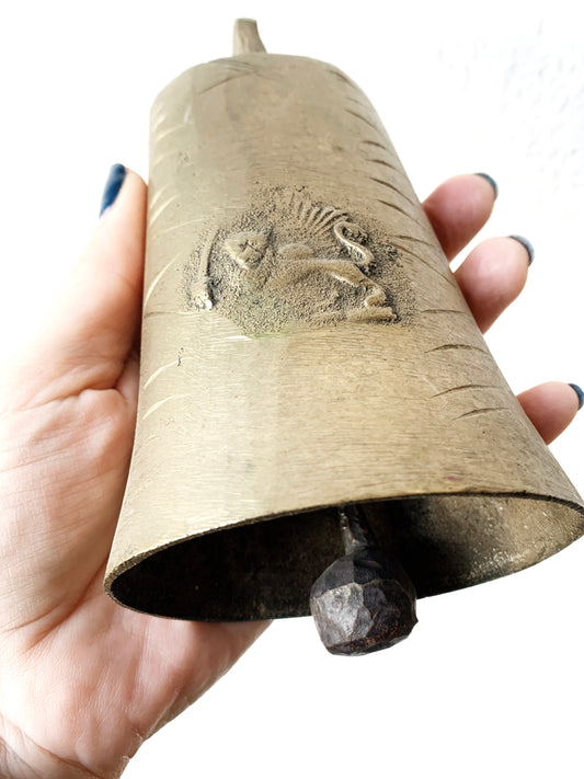 Large Antique Brass Bell