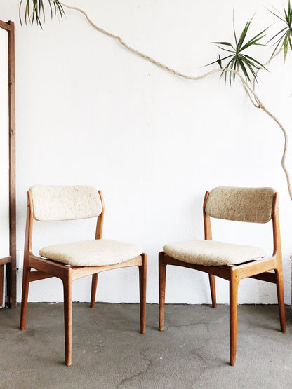 Vintage Danish Modern Benny Linden Teak Chair