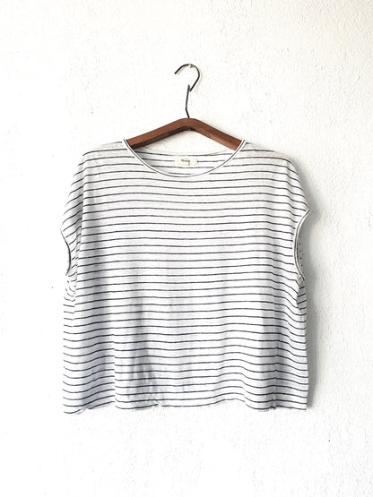 Madewell Boxy Linen Tee