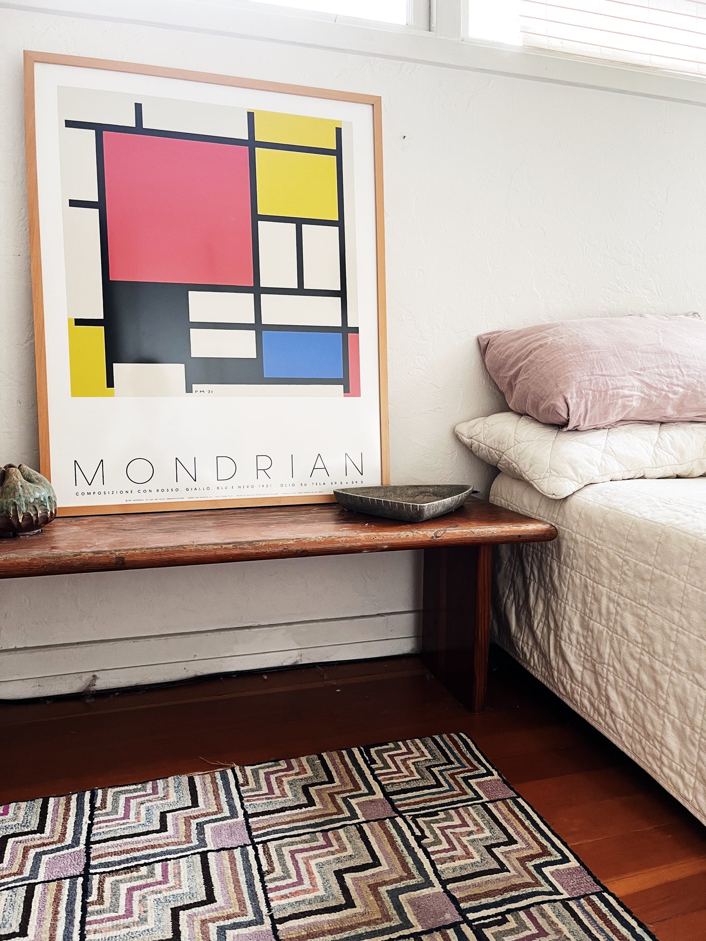 Vintage Mondrian Serigraph