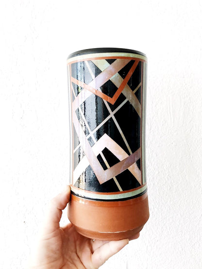 Graphic Handmade Vase