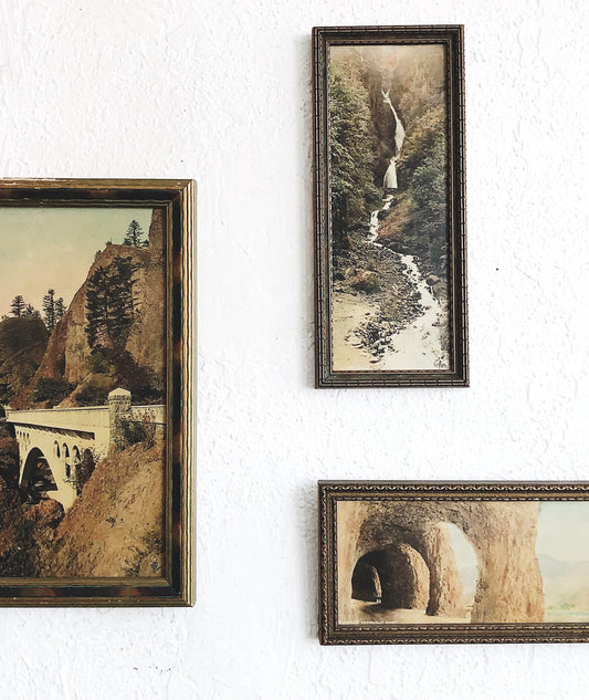 Antique Hand Colored Photograph