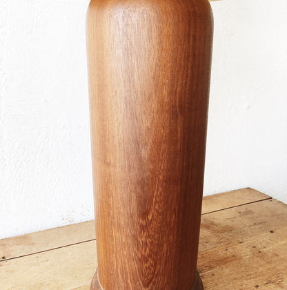 Stunning Hand Turned Walnut Lamp