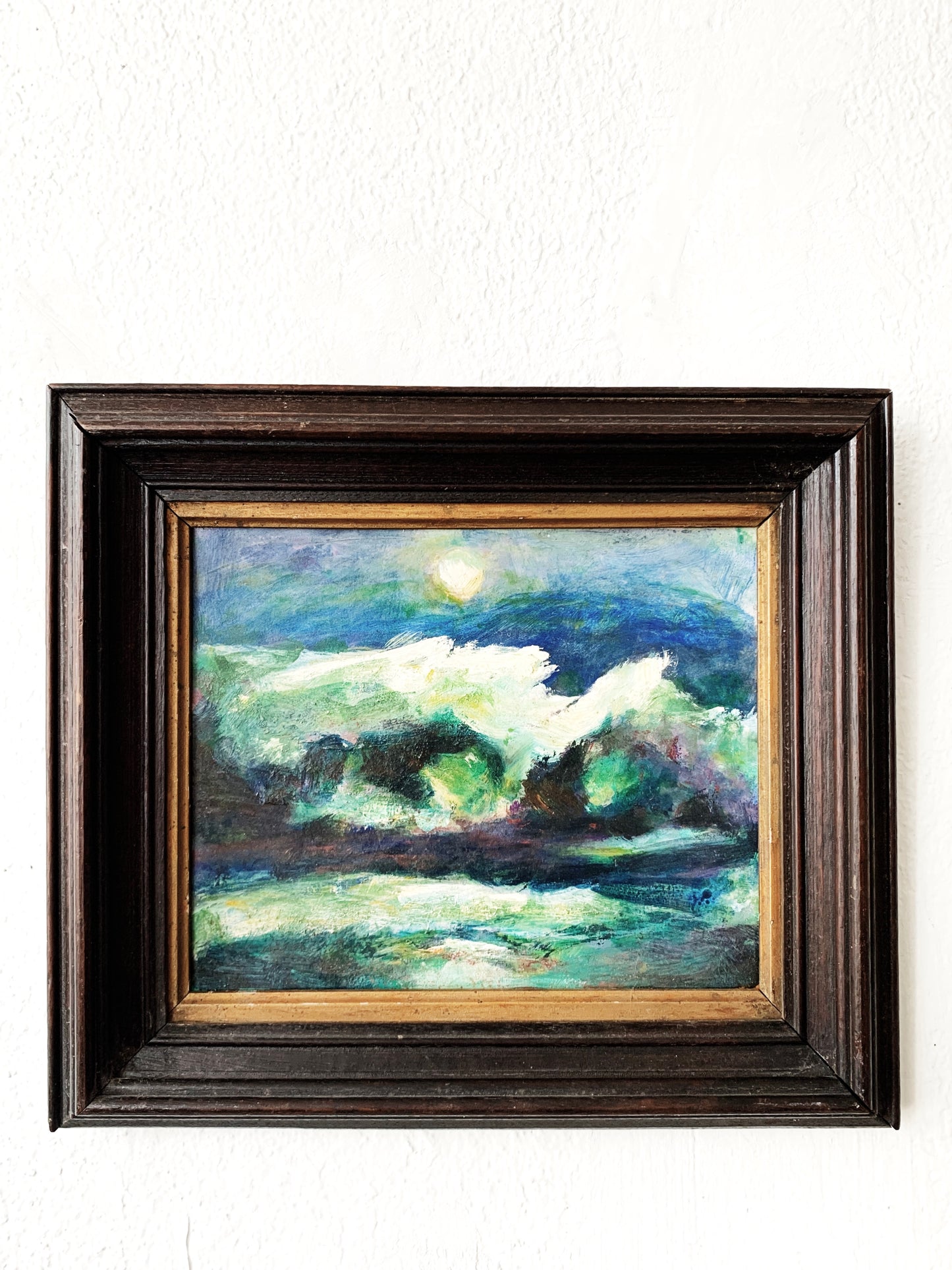 Vintage Moon Painting