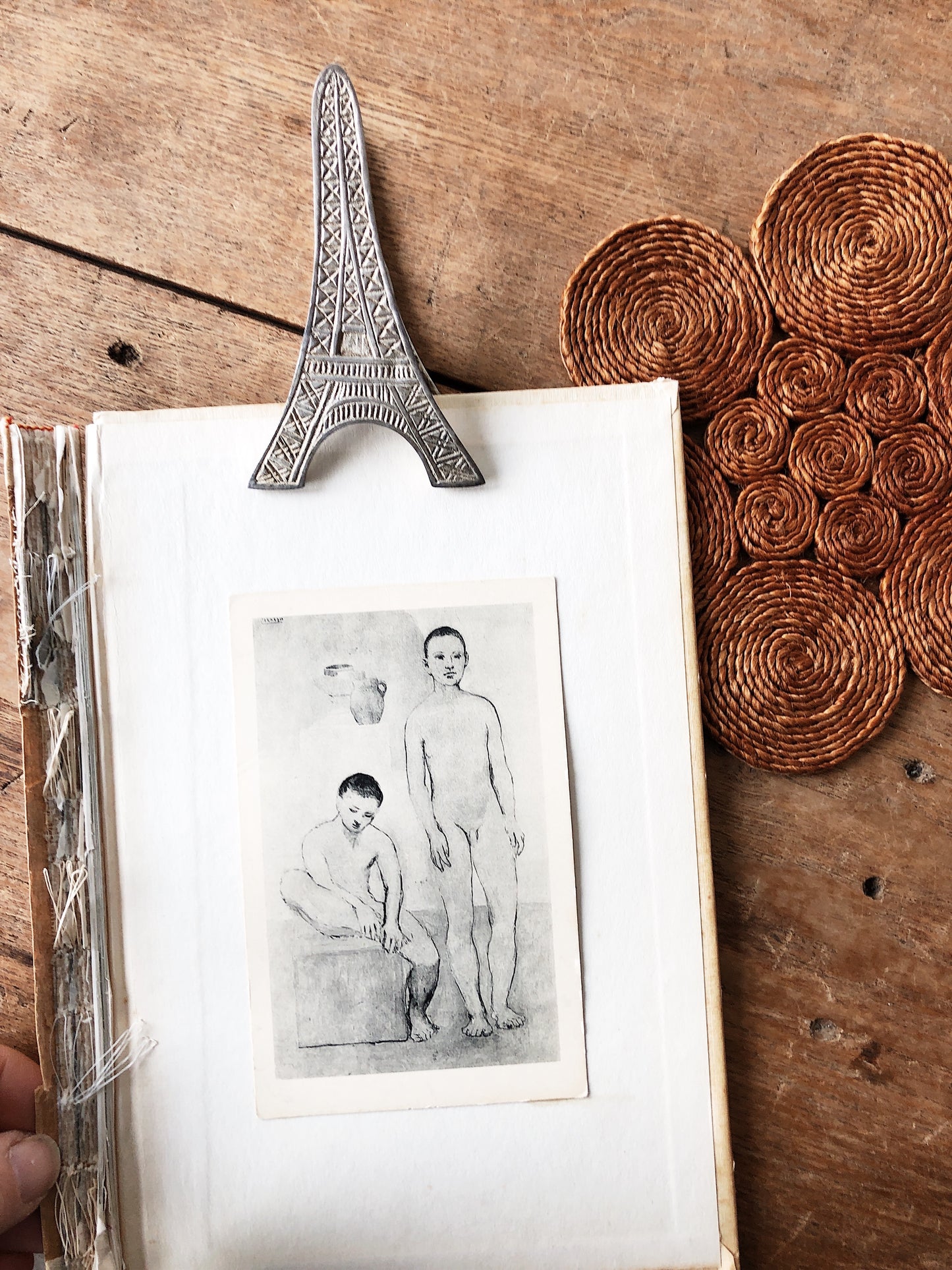 Vintage Eiffel Tower Clip