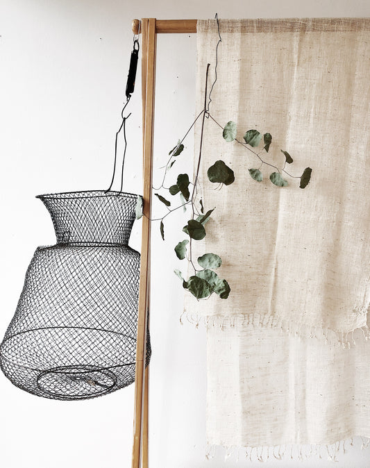 Vintage Mesh Fishing Trap