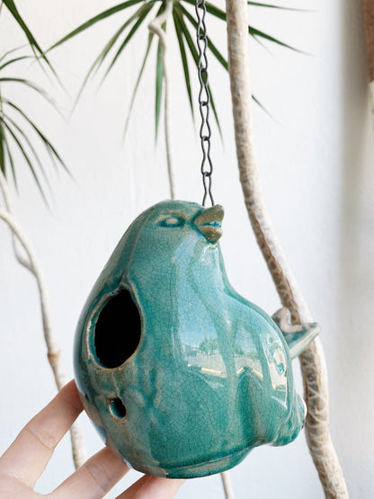 Mid Century Ceramic Hanging Bird