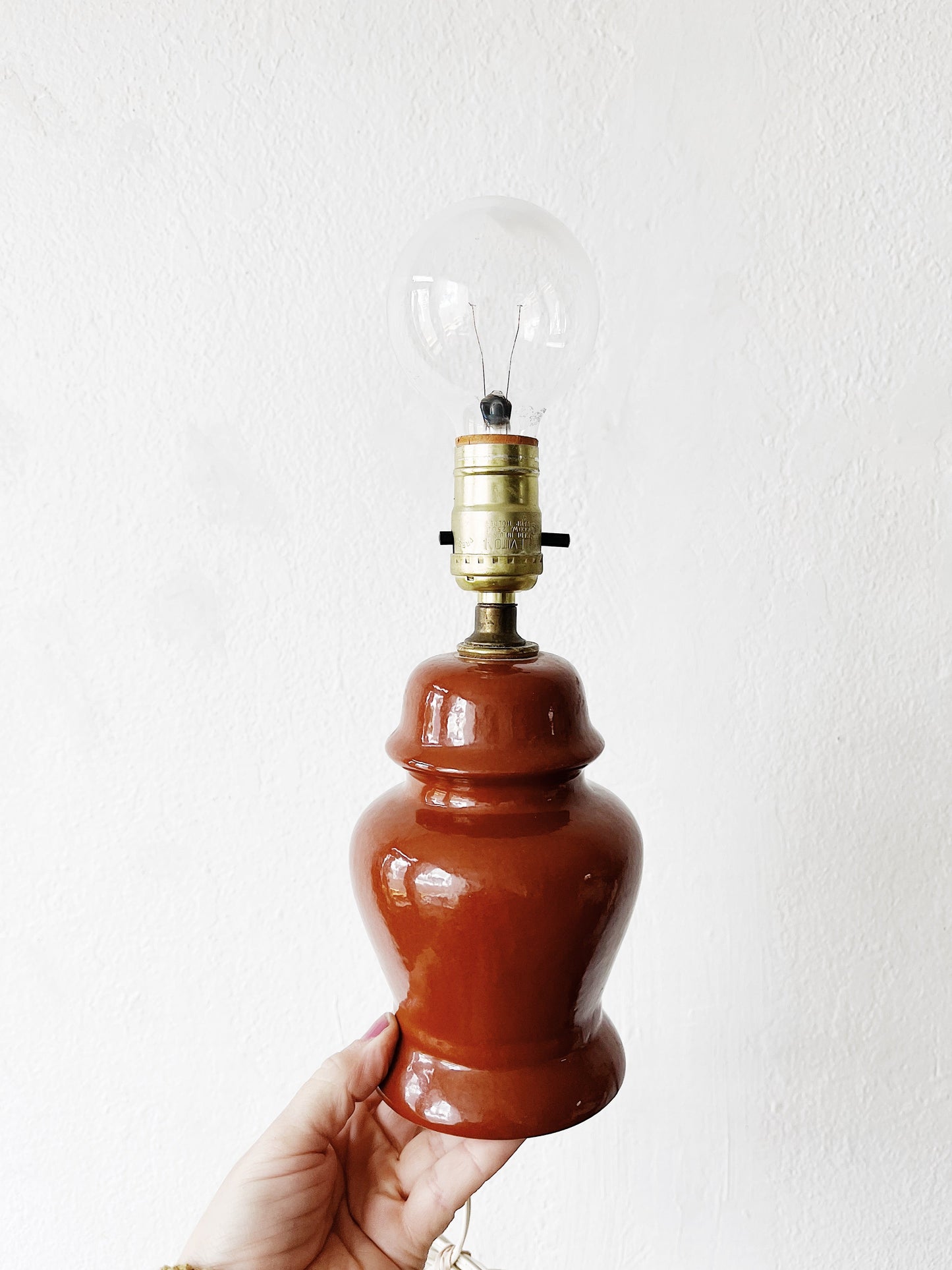 Petite Vintage Ceramic Lamp