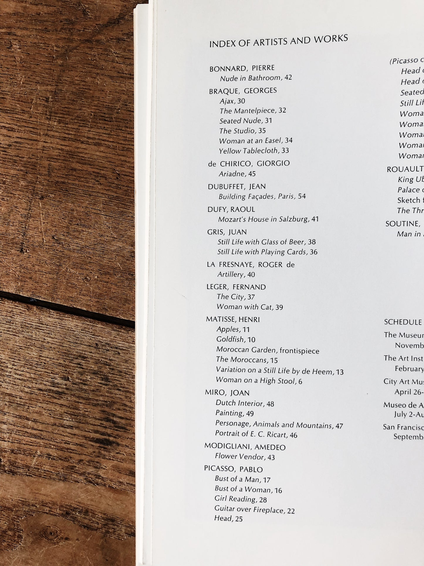 The School of Paris Vintage Art Book